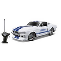 1/24 Scale 7" Remote Control Car 1967 Ford Mustang GT